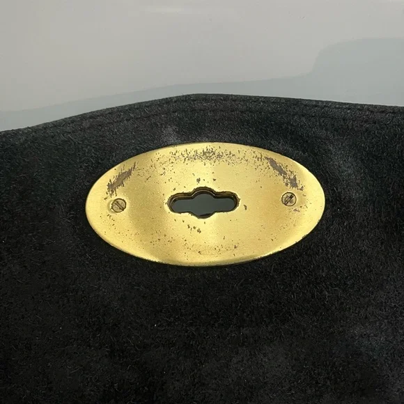 MULBERRY BLACK LEATHER ALEXA - Picture 5 of 16